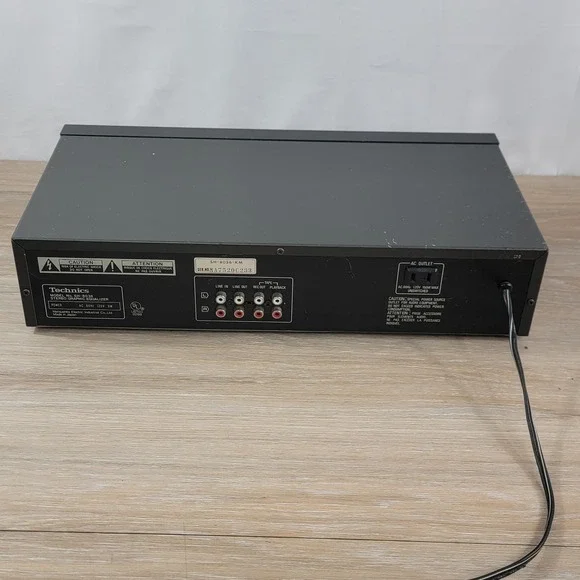 Technics SH-8036 Stereo Graphic Equalizer 7-Band Spectrum Analyzer Black Japan - Picture 5 of 6